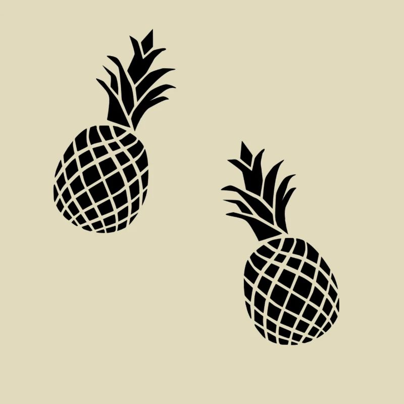Silhouette d'ananas