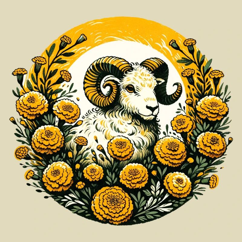 Widder Widder Ringelblume
