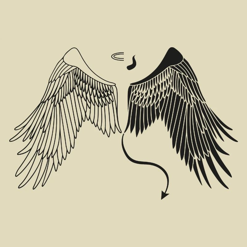 Which One Will Guide Me Today – Angel Demon Devil