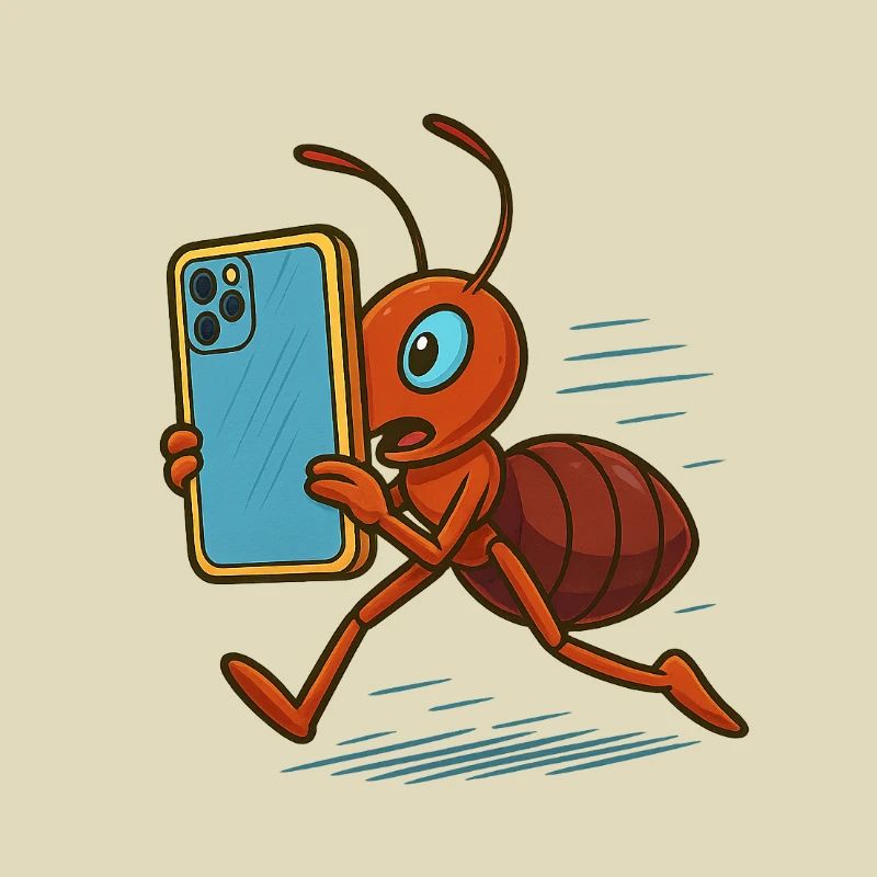 Mobile- Ameise