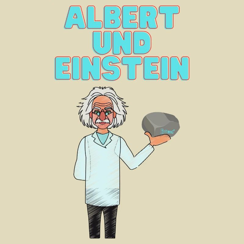 Albert und ein Stein