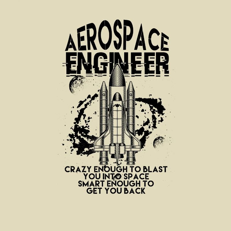 Funny Aerospace Engineer Raumfahrt - Flugzeug