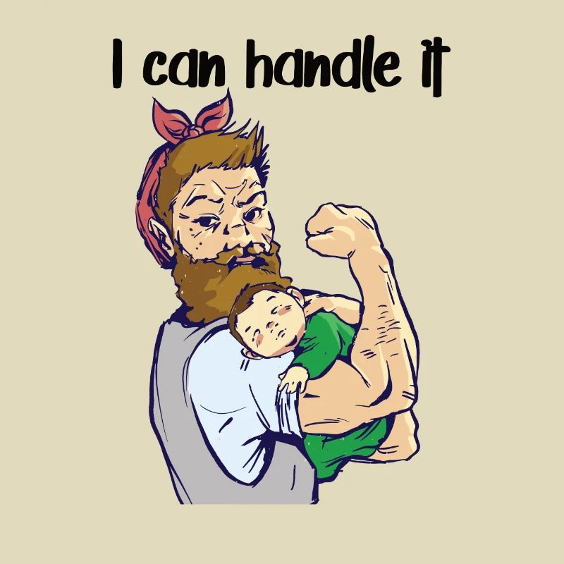 Elternzeit Vater, Papa. Geschenkidee Elternzeit