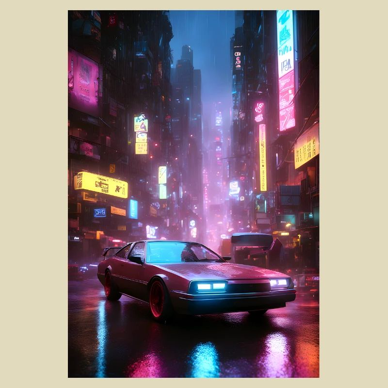 Cyberpunk-Oldtimer