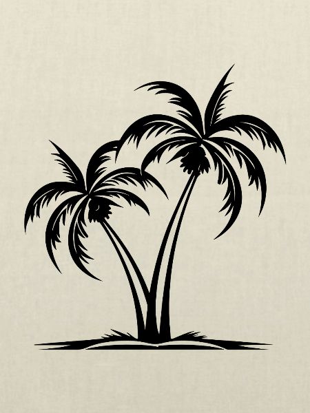 Palmen Insel