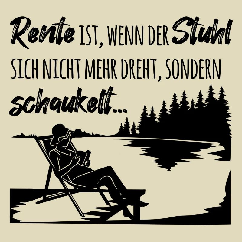 Retirement is when the chair stops turning