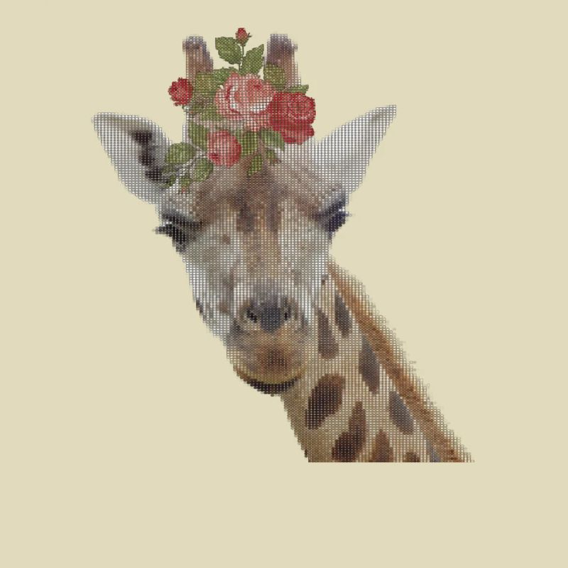 Conception de pixels girafes