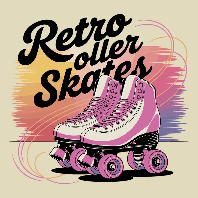 Retro Roller Skates – 80s Vibes