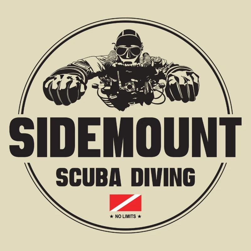 Sidemount Diver Gift Diving