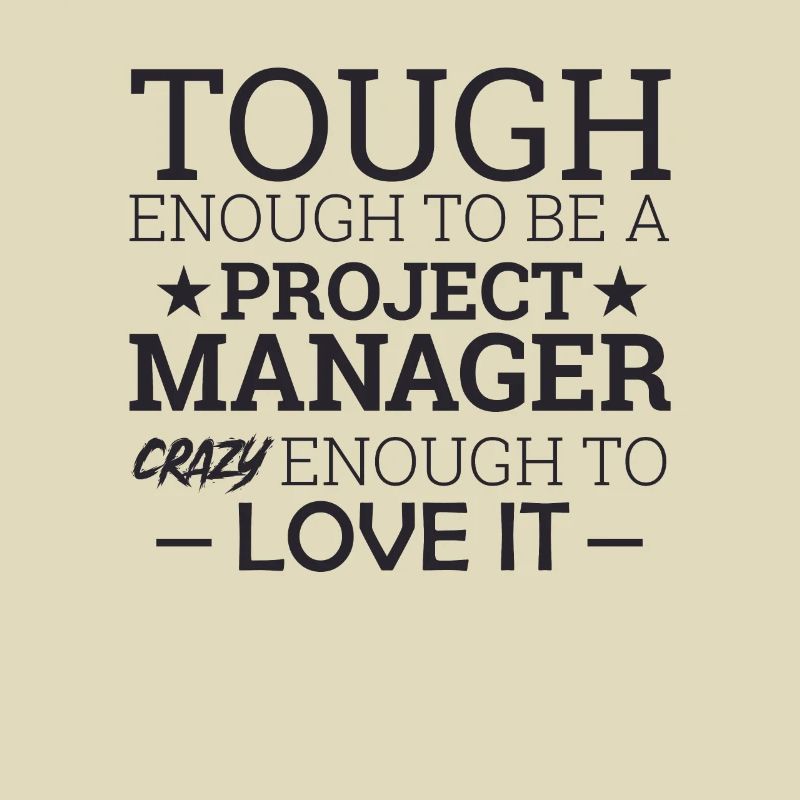 "Project Manager Crazy" | "Project Manager"