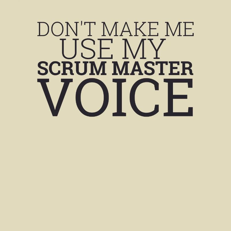 « Scrum Master Voice | » Scrum Master" »