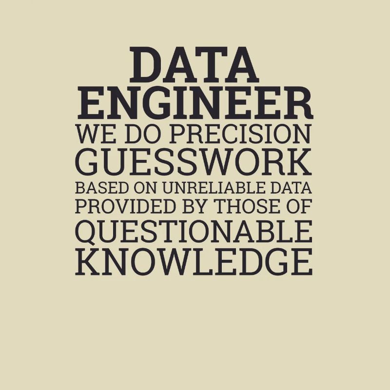 "Data Engineer Guesswork | Data Scientist"