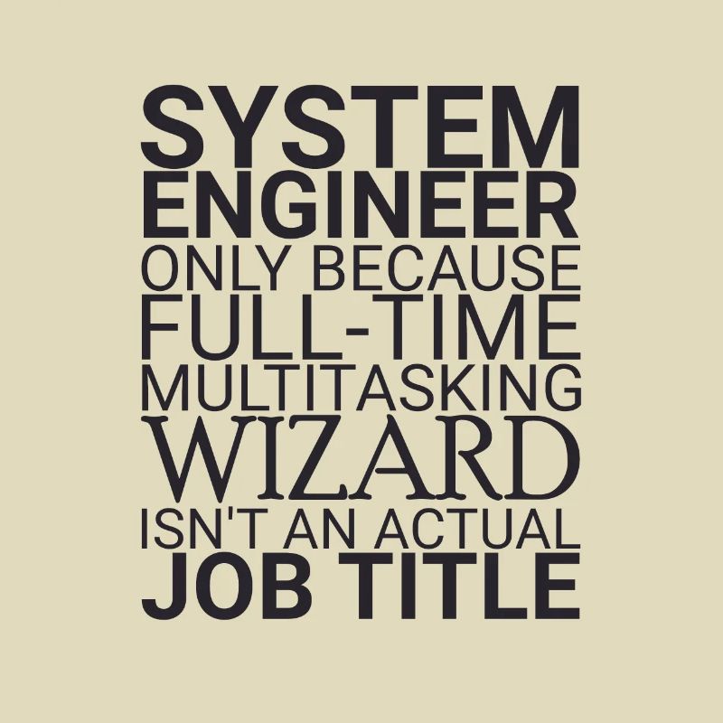 "System Engineer Wizard | System Technology"