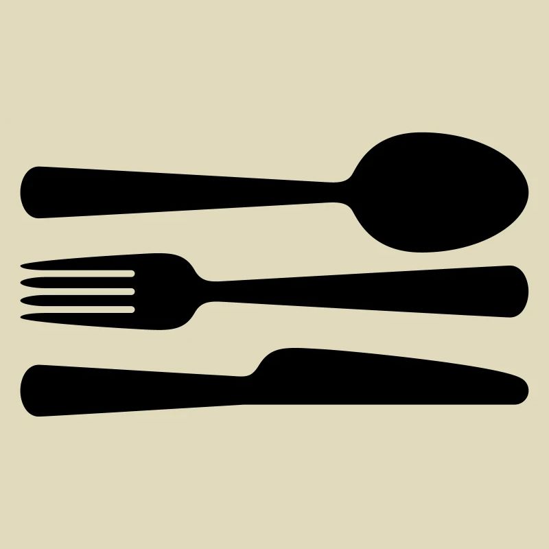 Löffel, Gabel und Messer