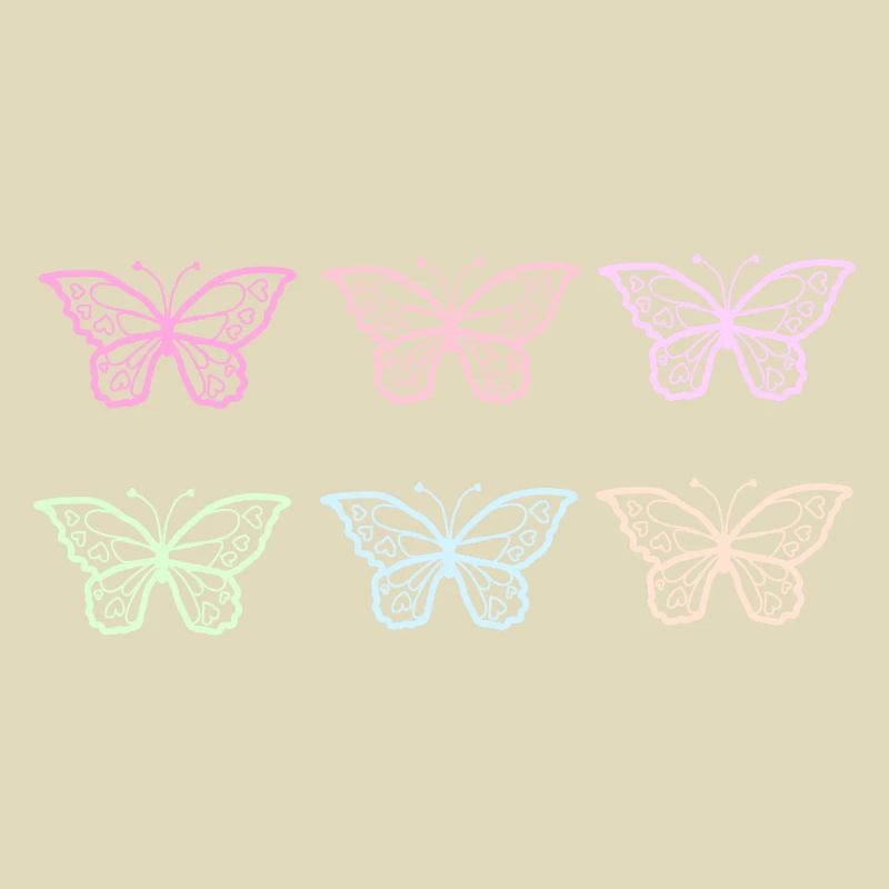 Cute Butterflies Pattern