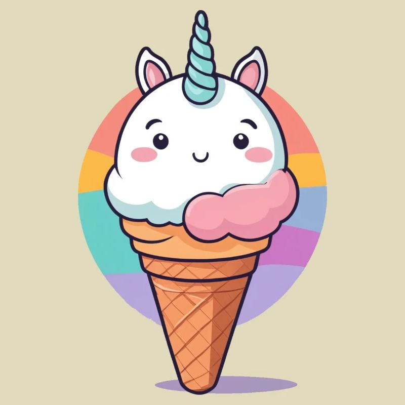 Einhorn Eis