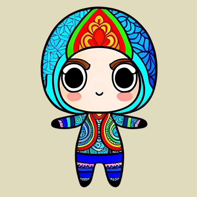 Chibi Zentangle
