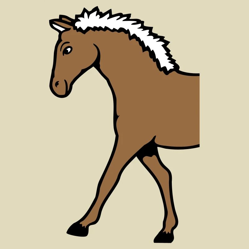 Half Horse Front Part Front Half Front Goes