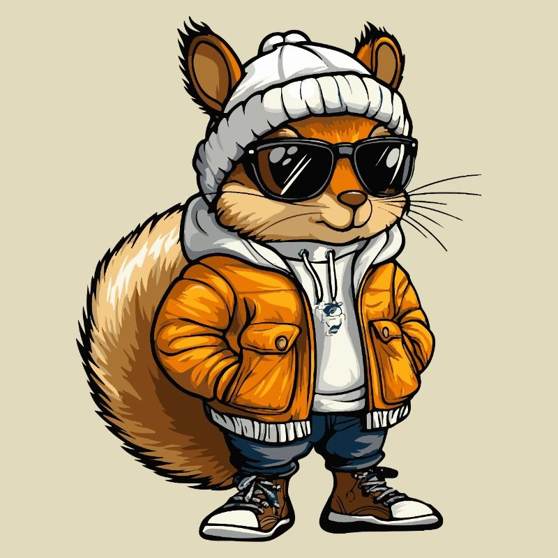 Squirrel Cool Comic
