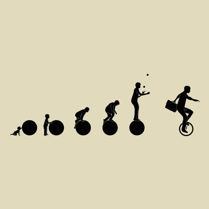 Zirkus evolution Man