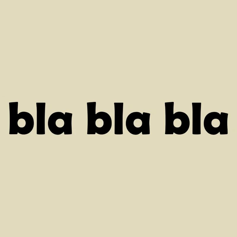 blablabla