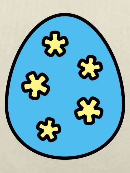 Osterei farbenfroh