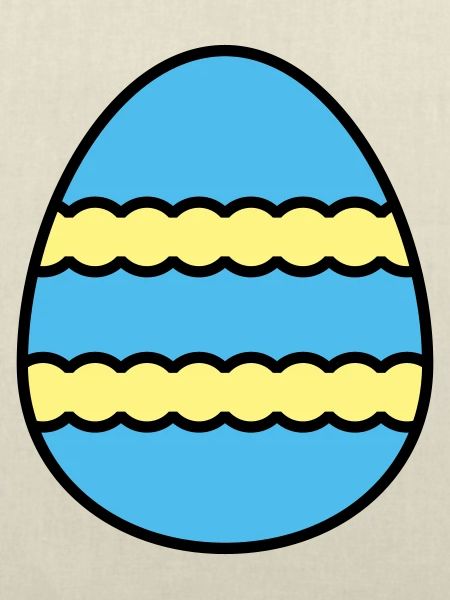 Osterei farbenfroh