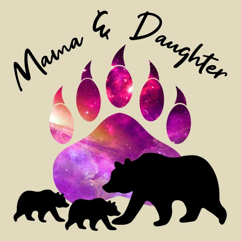 Mutter und Tochter Bär