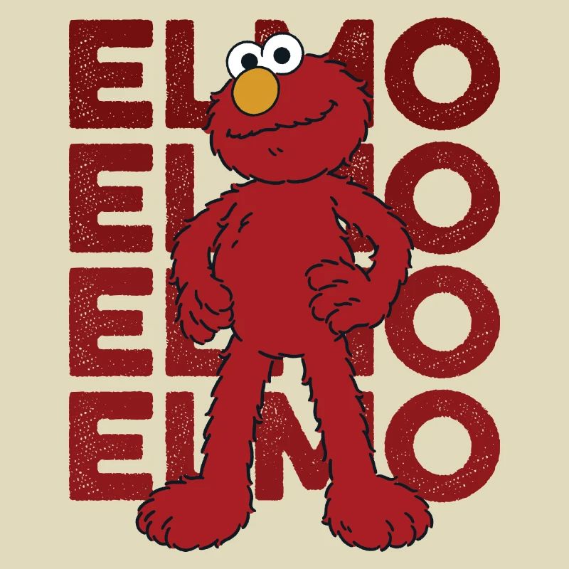 Sesamstraße Elmo Pose