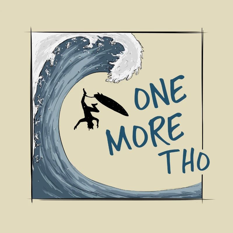 One More Big Wave Tho! Japanese Wave Surfer