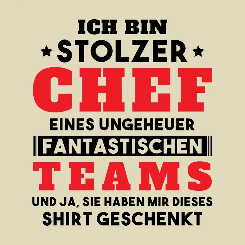 Ich bin Stolzer Chef Geschenkidee