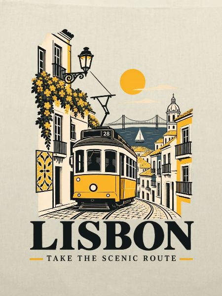 Lissabon Straßenbahn Flair