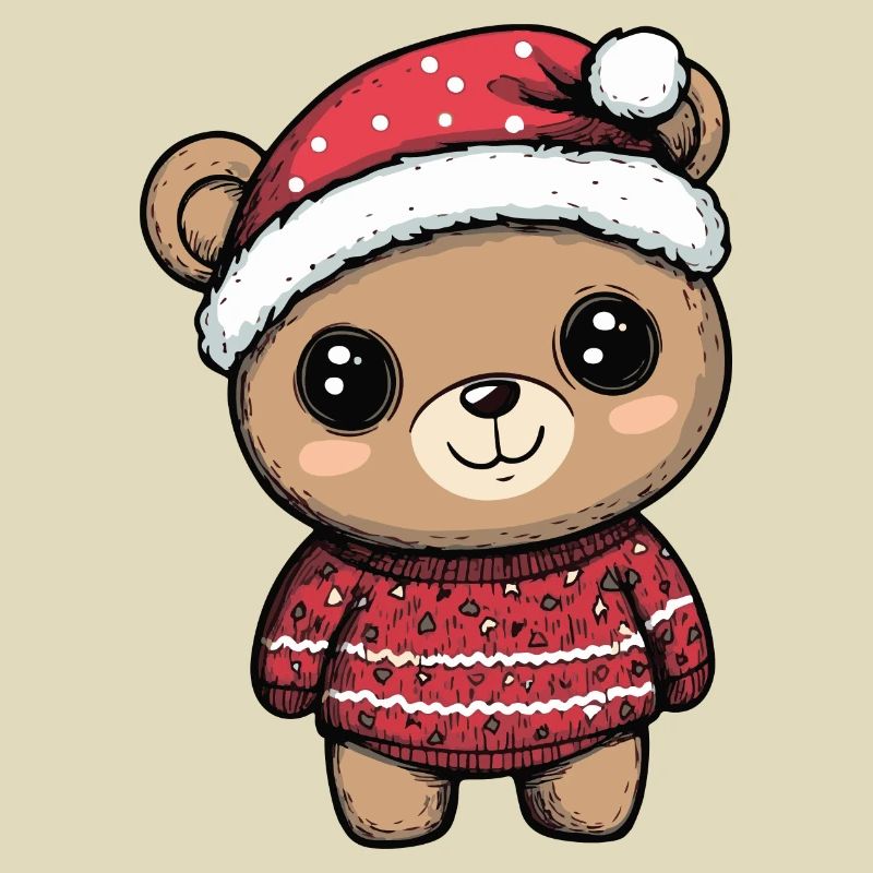 Bär Weihnachten Comic