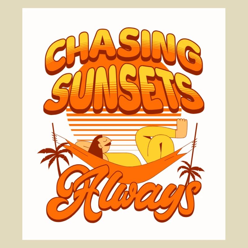 Chasing Sunsets – Retro Aesthetics