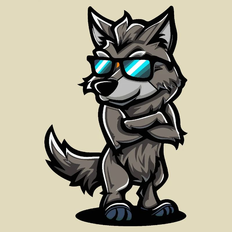 Wolf Cool Comic