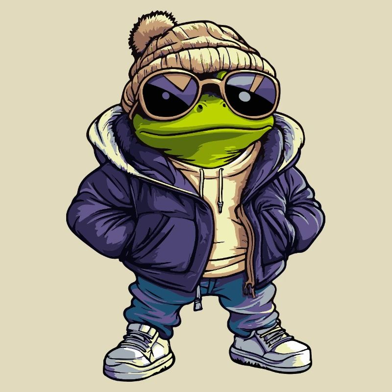Frog Cool Comic