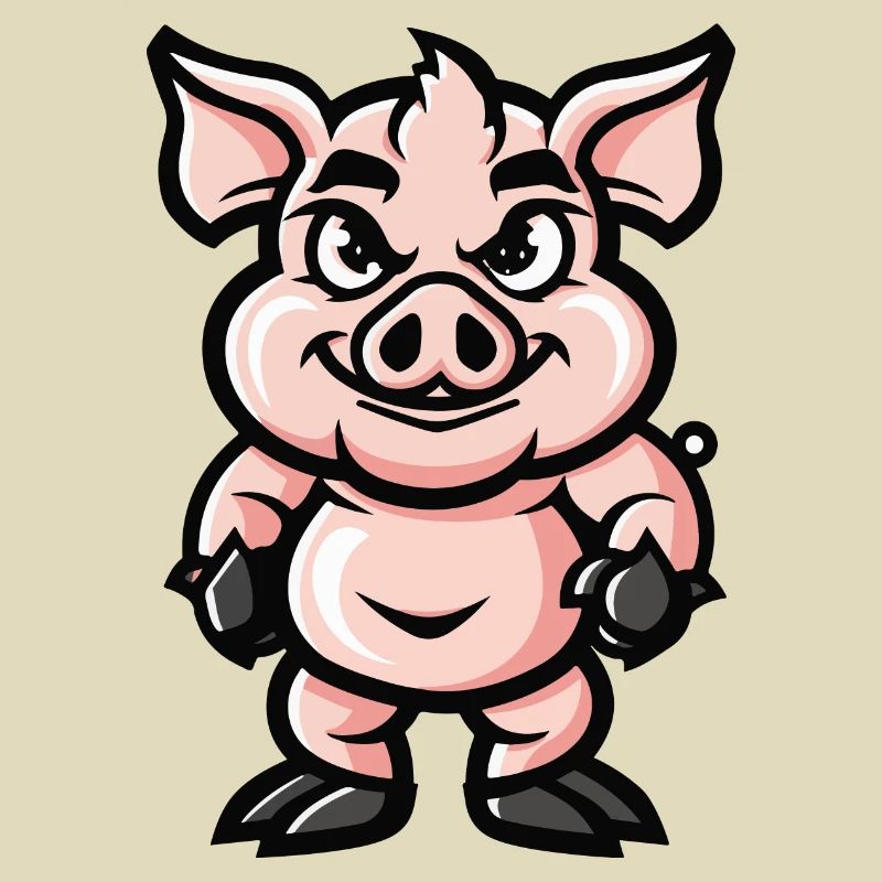 Schwein Comic
