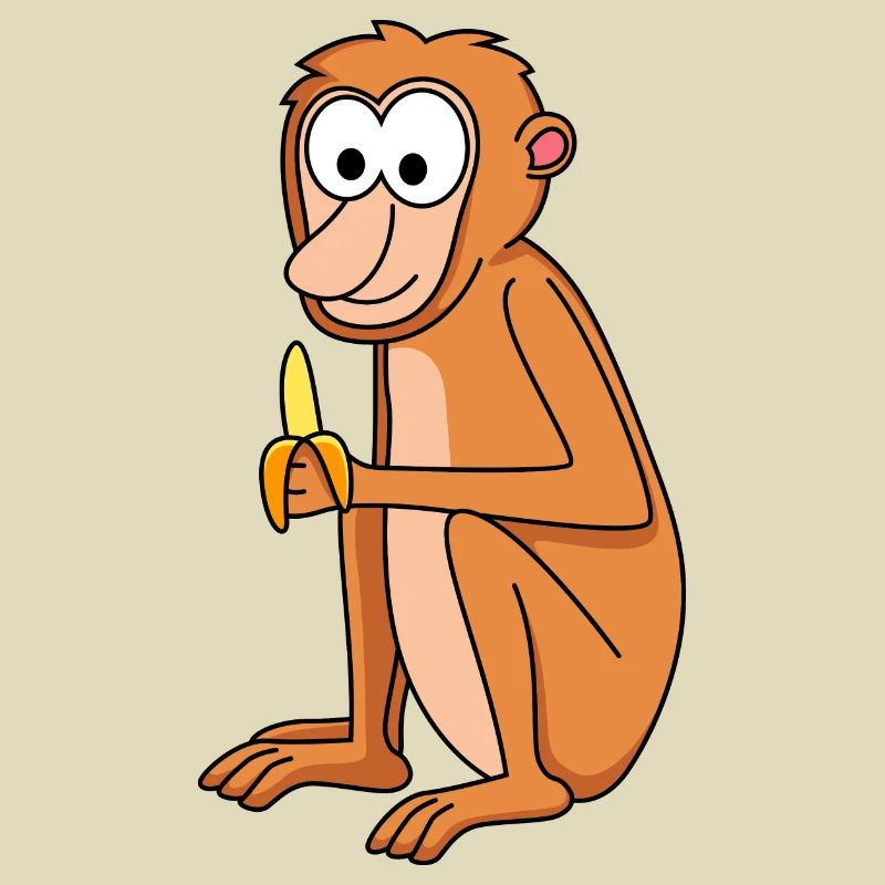 Monkey comic animal
