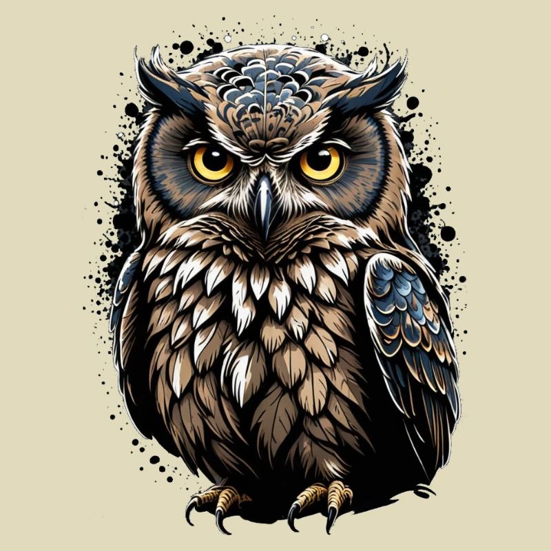 Coole Eule