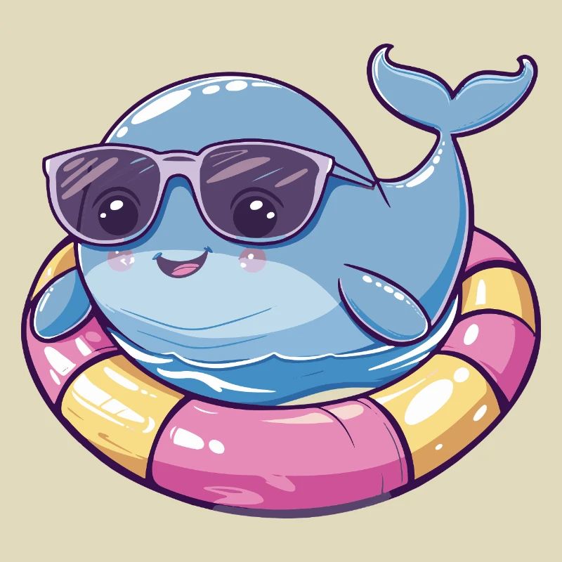 Whale Comic Cool