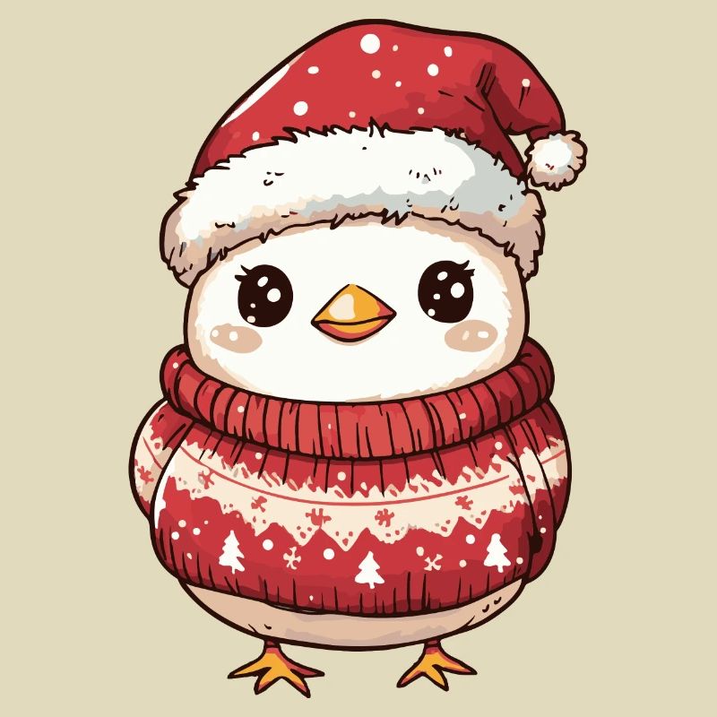 Chicken Christmas Comic