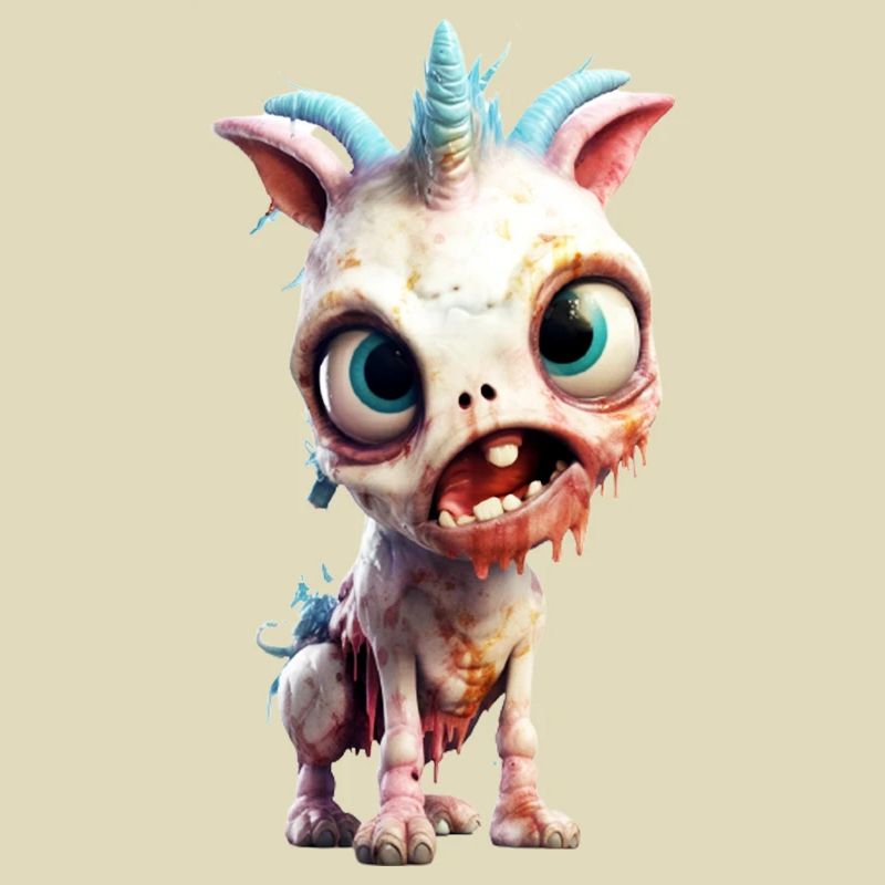Zombie Einhorn