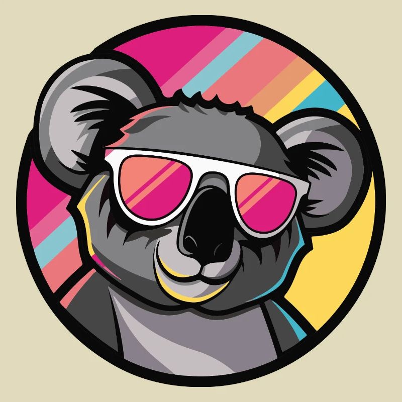 Koala Comic Cool Summer