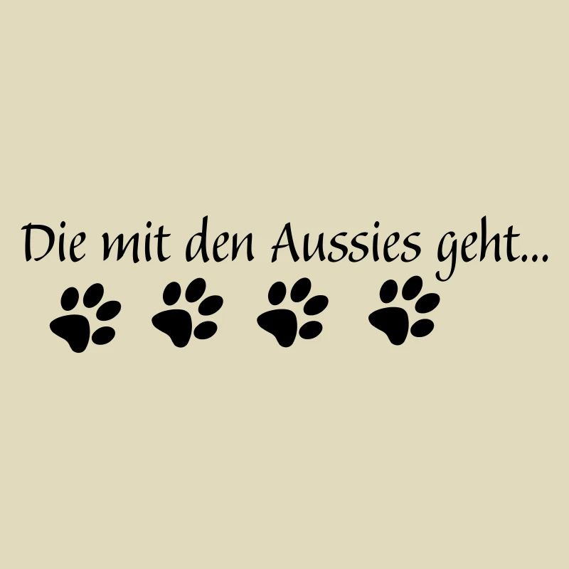 Die mit den Aussies geht...