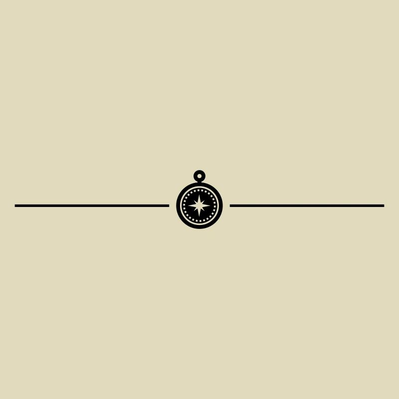 Compass line icon