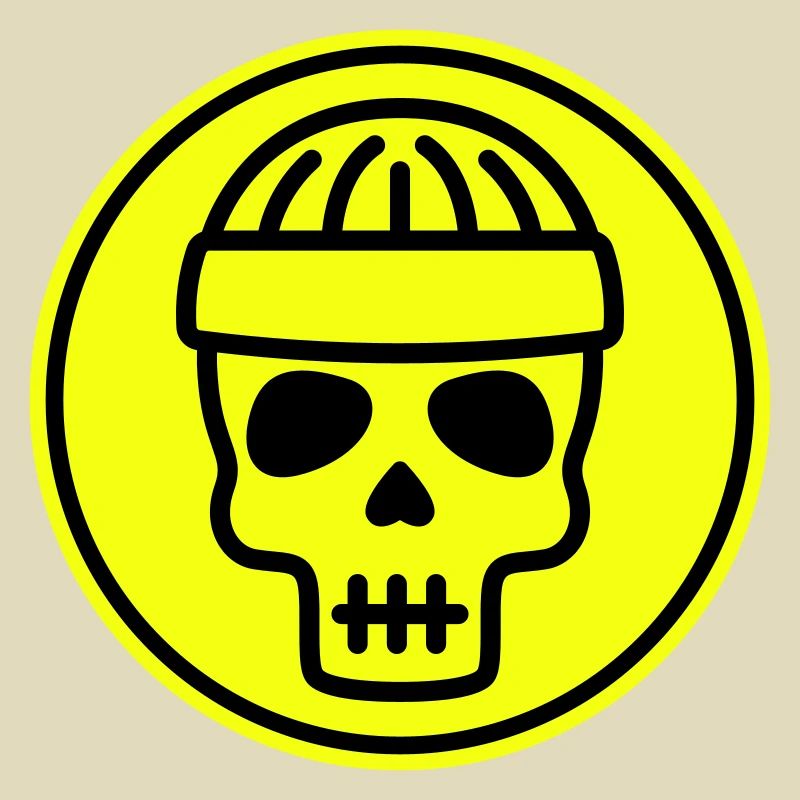 Skull head icon