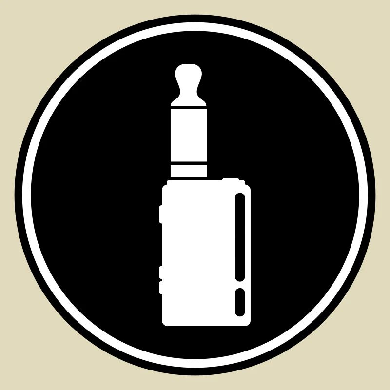 E-Zigarette Silhouette