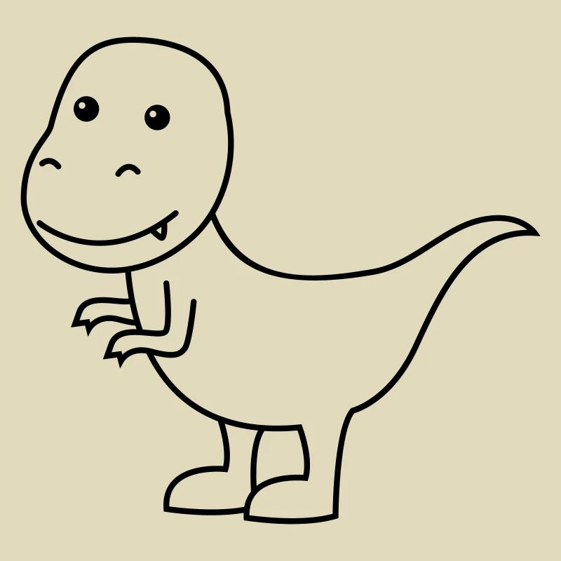 Dinosaurier T-Rex Comic