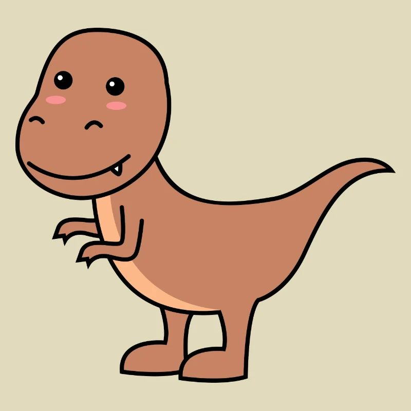 Dinosaurier T-Rex Comic