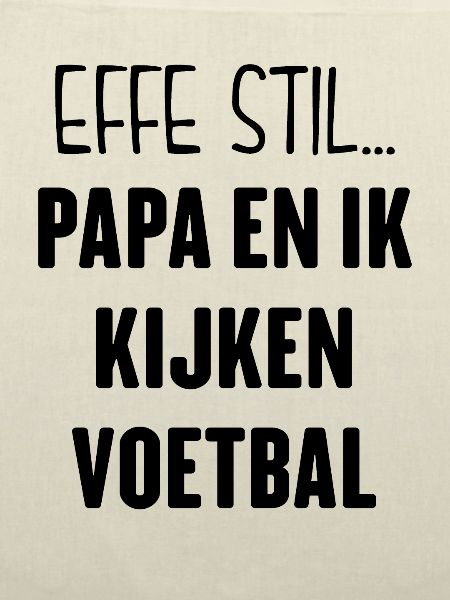 Voetbal Kijken Met Papa